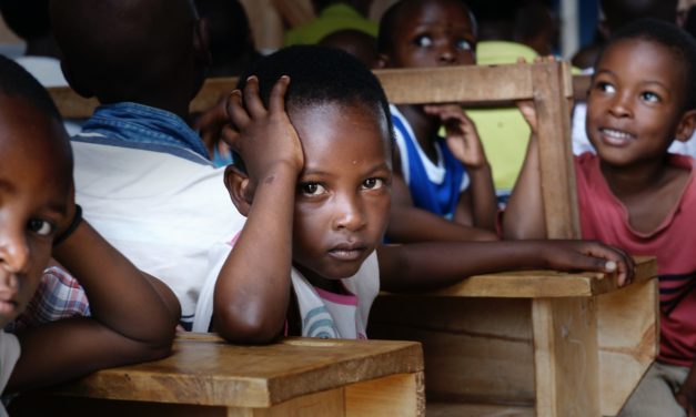 Children in developing countries are eager for learning